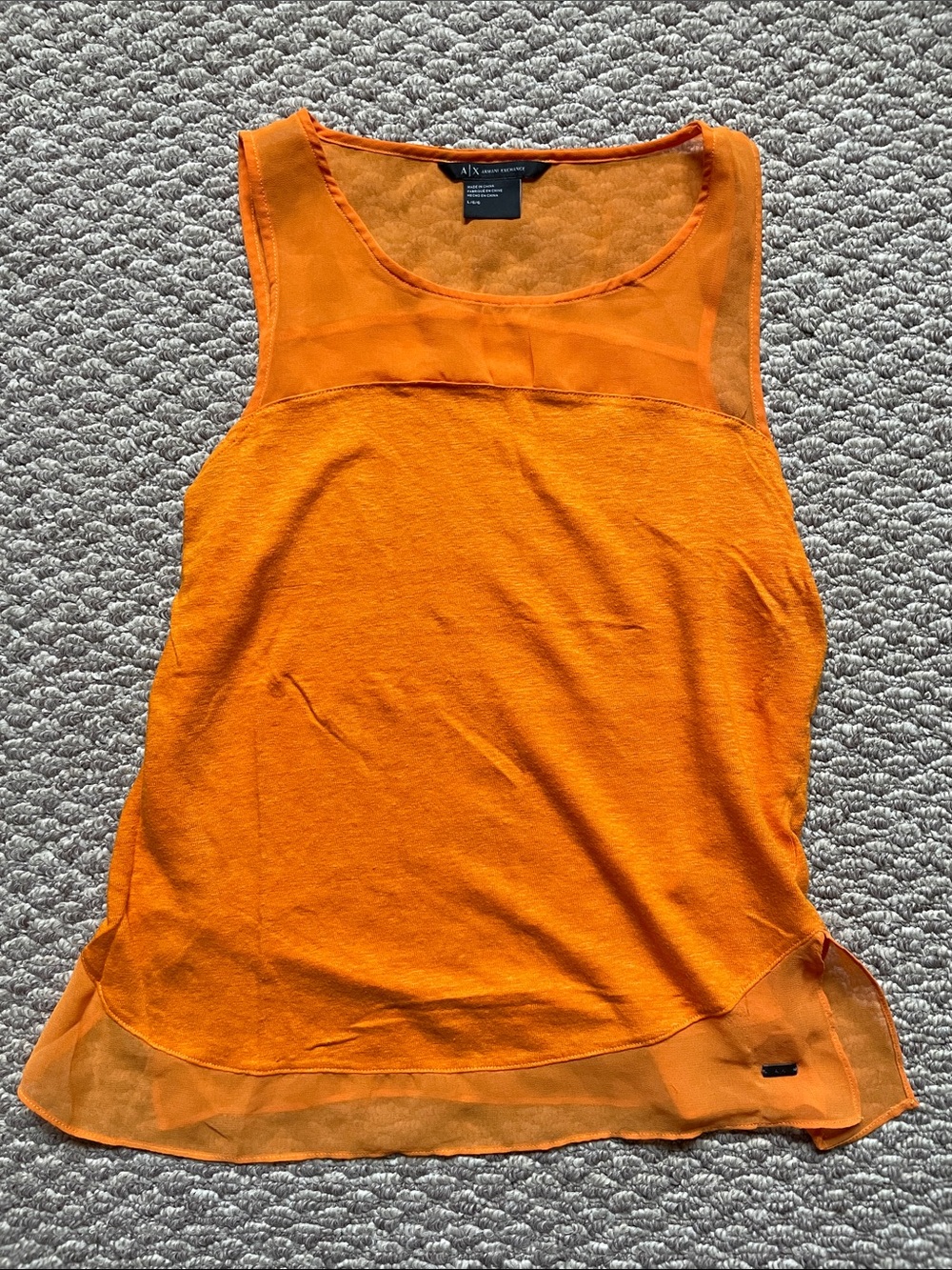 Armani Exchange spring 2016 tank top